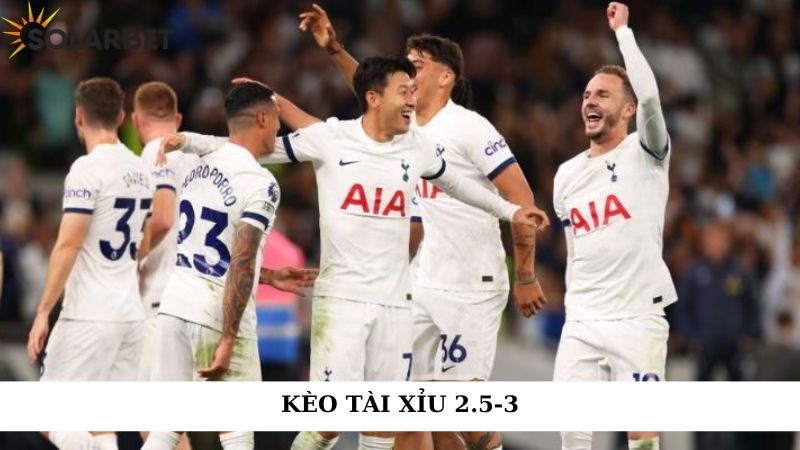 Kèo tài xỉu 2.5-3